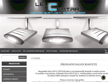 Tablet Screenshot of leucicentar.com
